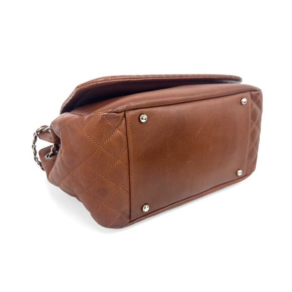 CHANEL Brown Big CC Chain Shoulder Bag A-A26997 - Picture 10 of 12